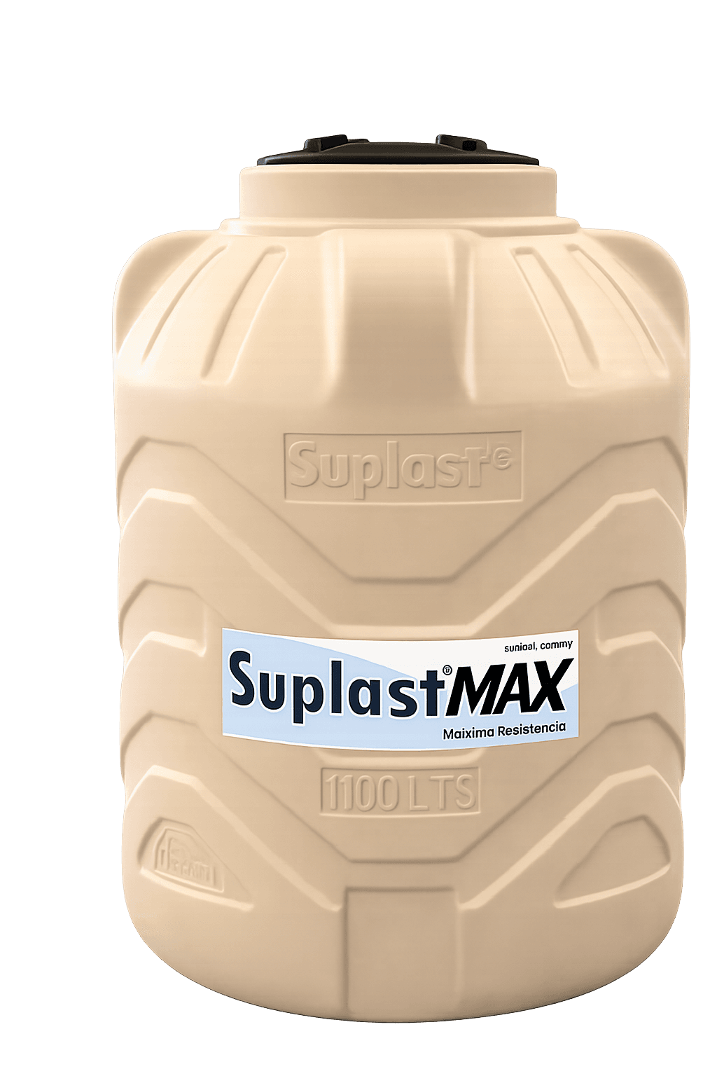 Tinaco 750 Litros SuplastMAX Tricapa Beige