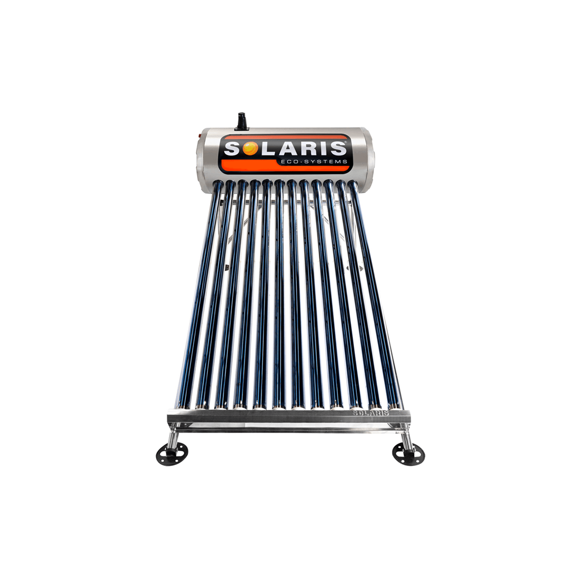 Calentador Solaris 12 Tubos Inoxidable Baja presion