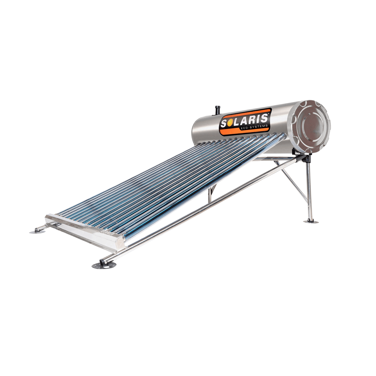Calentador Solaris 15 Tubos Inoxidable Baja presion