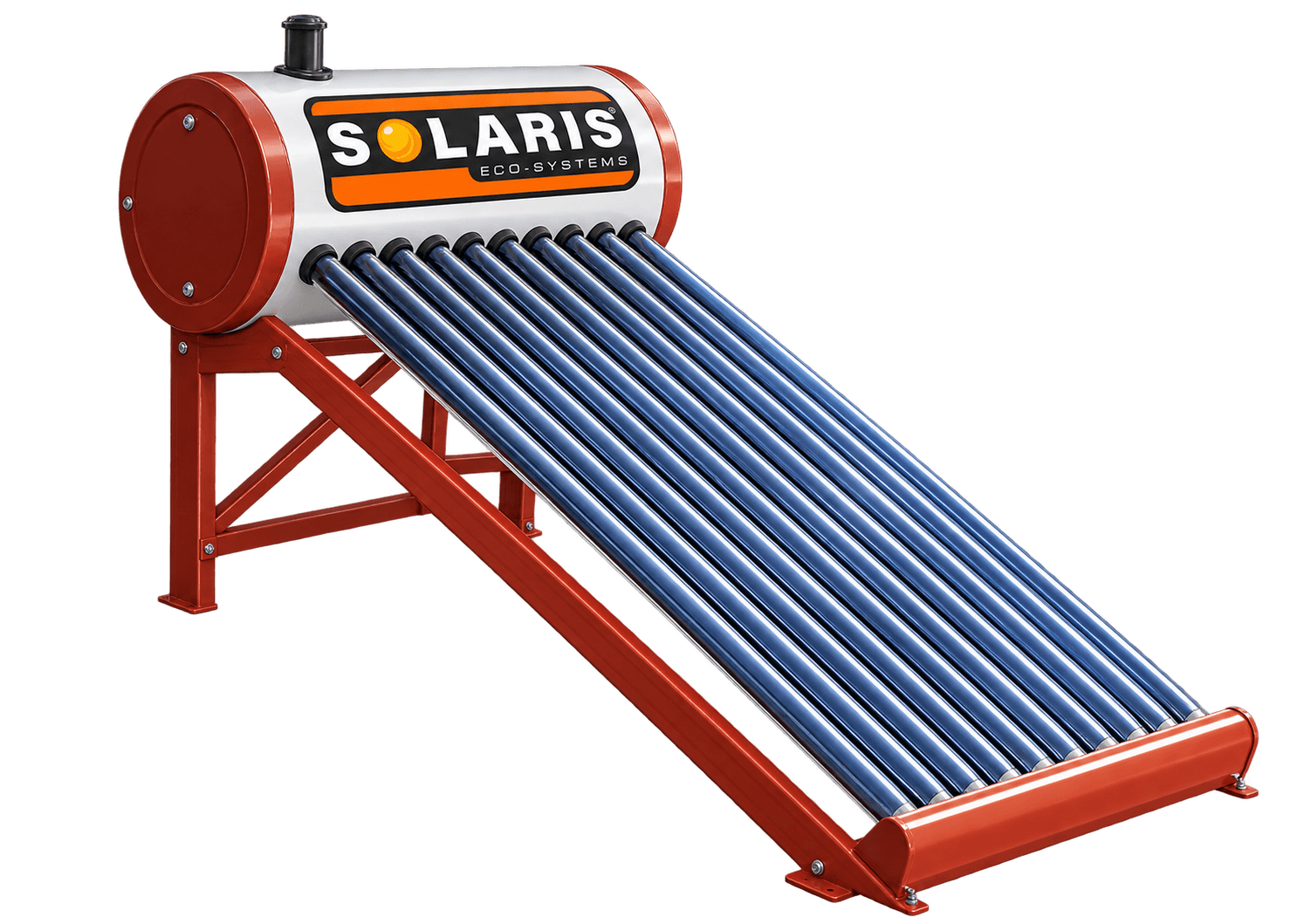 Calentador Solaris 12 tubos Galvanizado