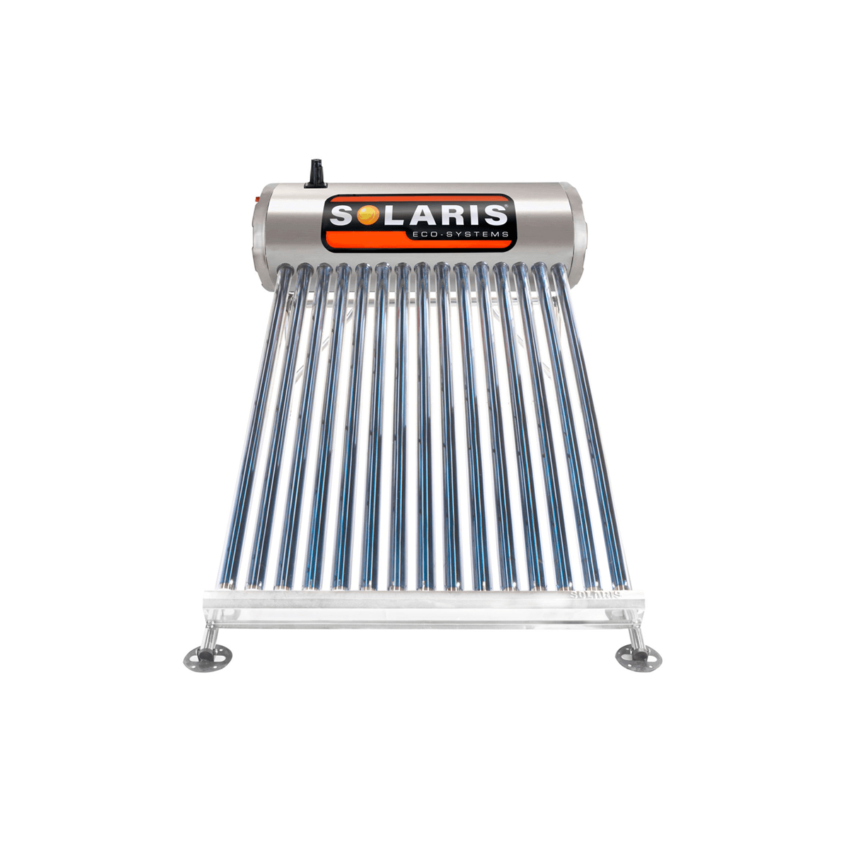Calentador Solaris 15 Tubos Inoxidable Baja presion