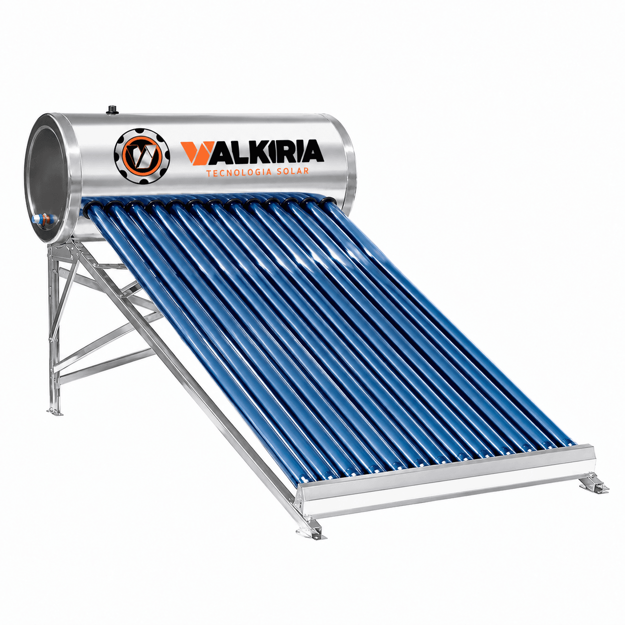 Calentador Solar de Gravedad 8 Tubos VALKIRIA